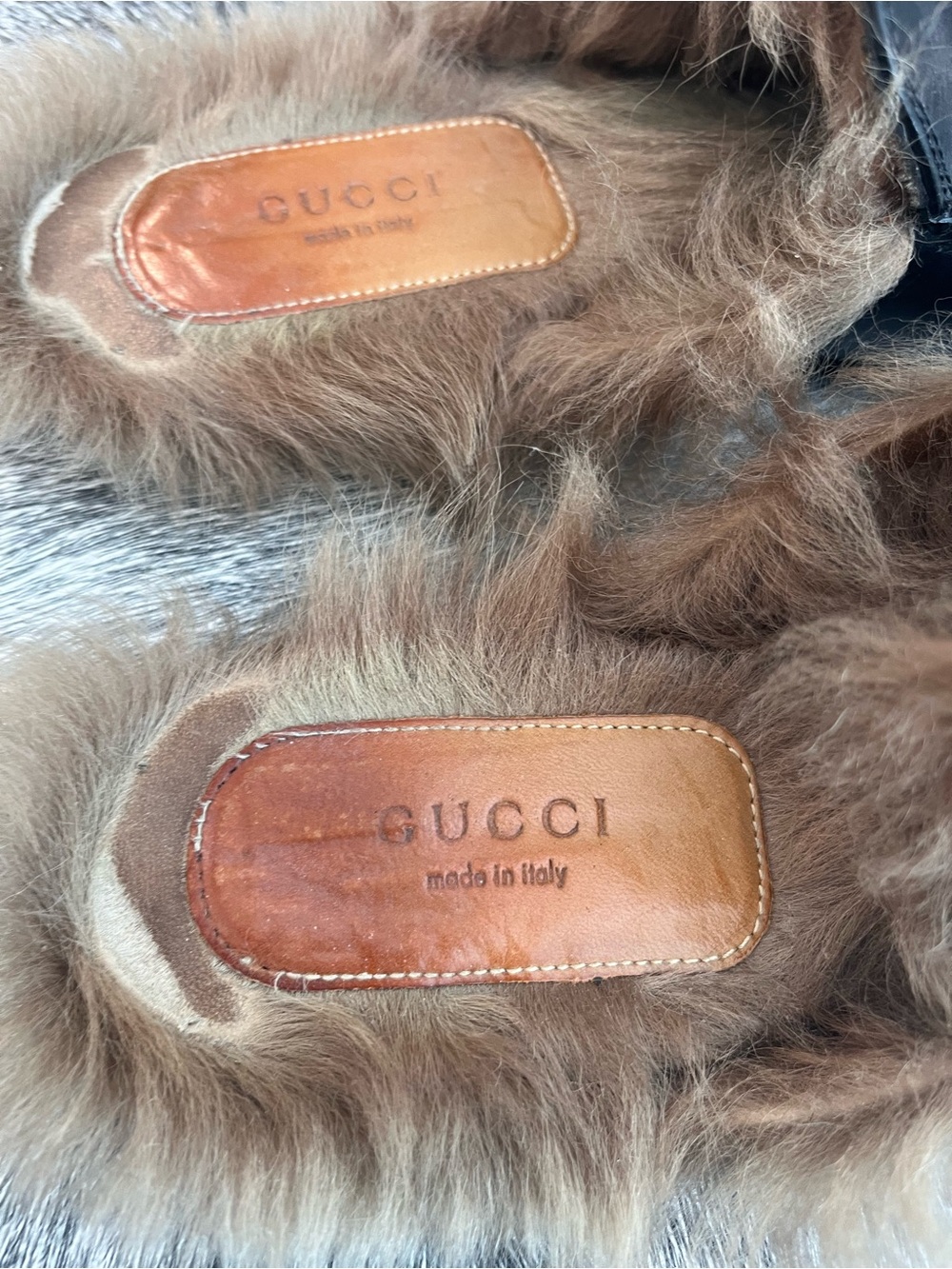 Gucci fur slides - Picture 3 of 4